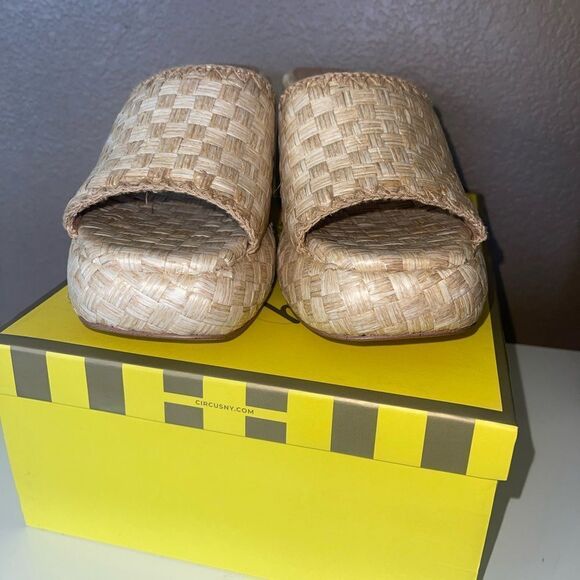 Circus NY by Sam Edelman Women's Ilyse Heeled platform Sandal mule size 9 - Picture 2 of 7